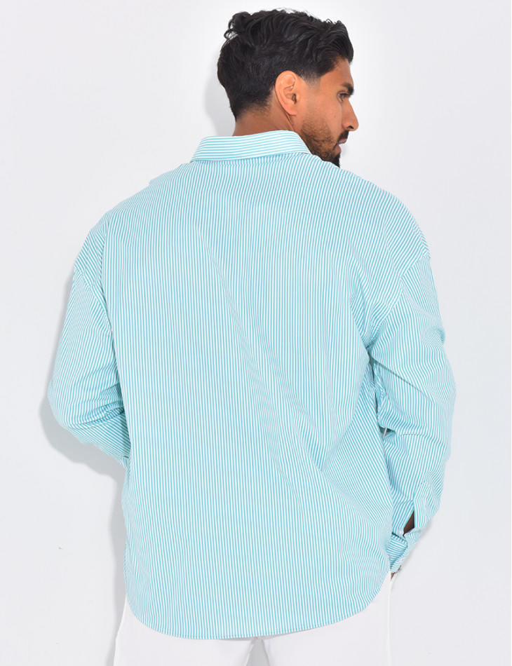 Chemise à rayures