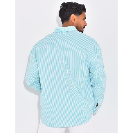 Chemise à rayures