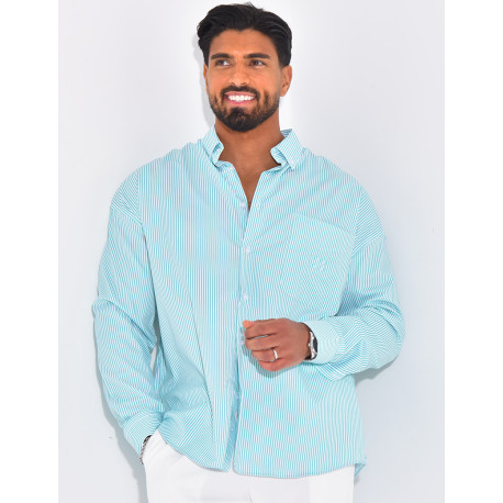 Chemise à rayures