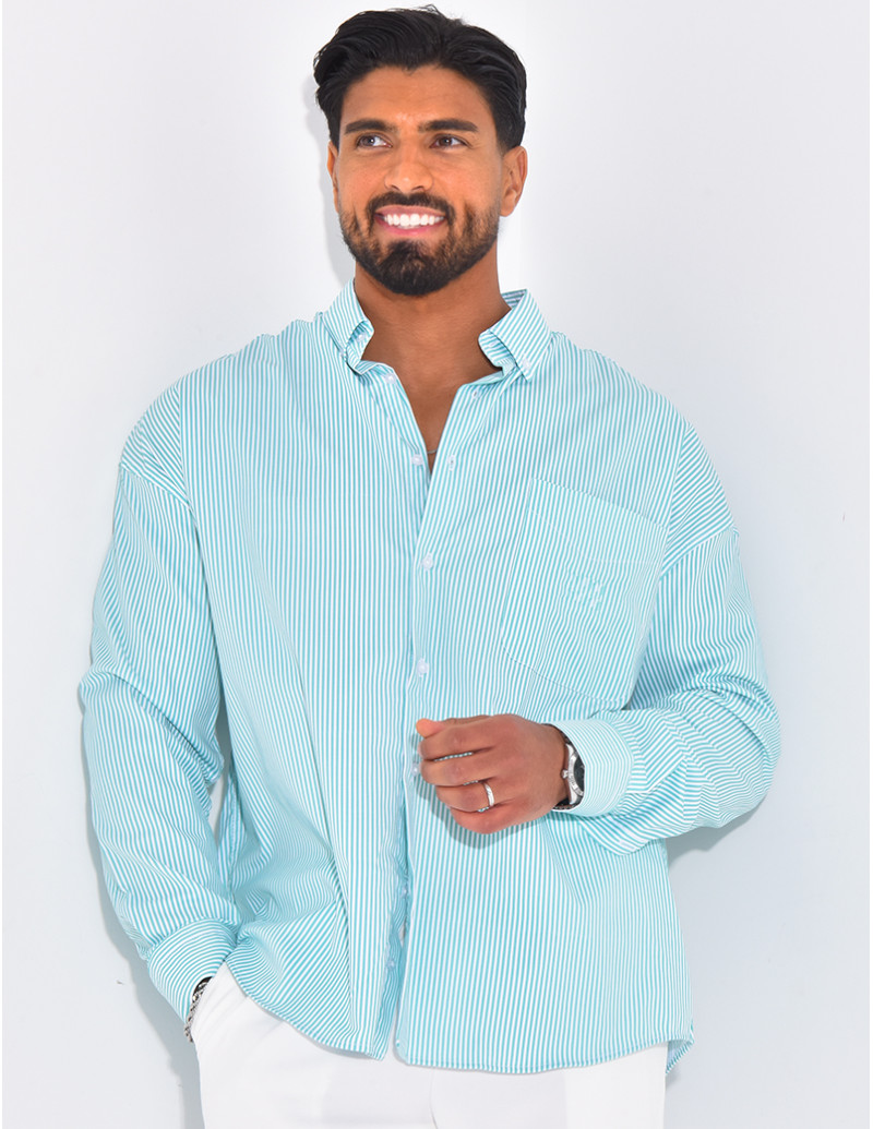 Chemise à rayures
