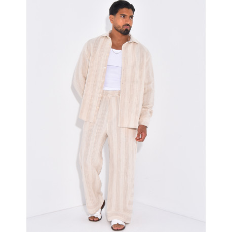 Ensemble pantalon et chemise