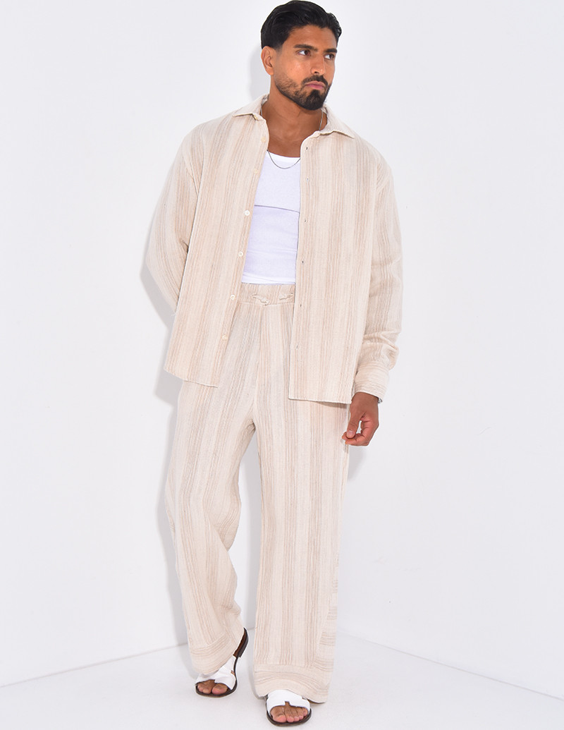 Ensemble pantalon et chemise