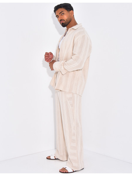 Ensemble pantalon et chemise