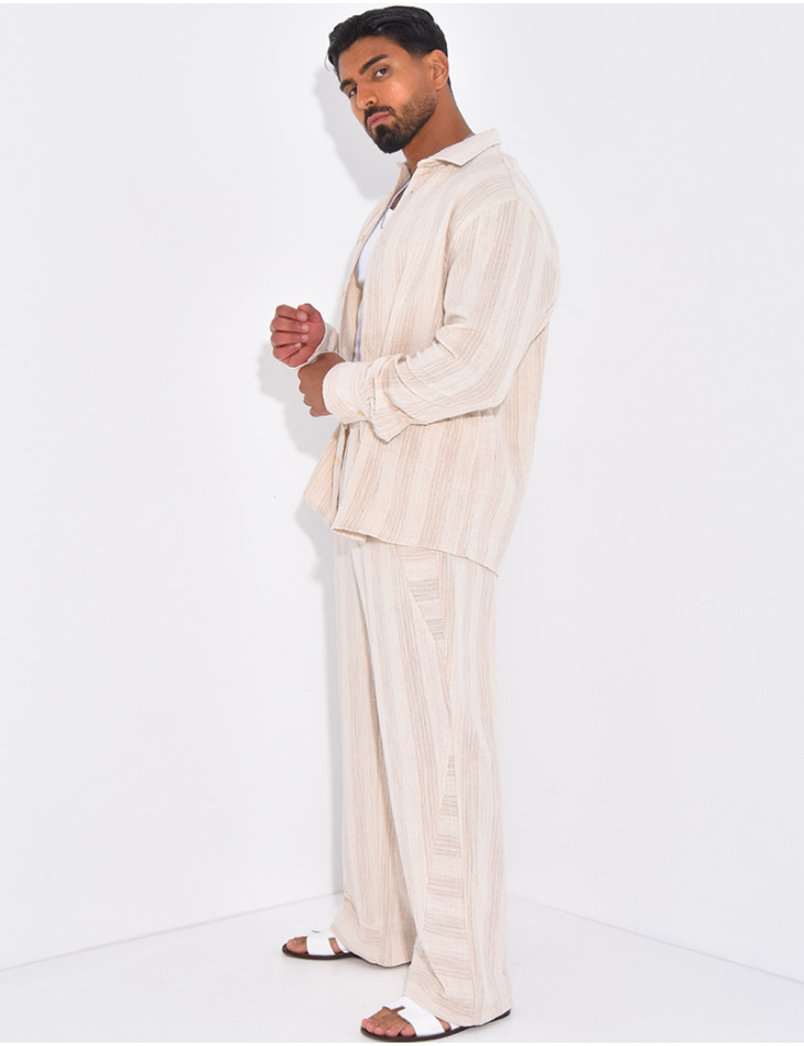 Ensemble pantalon et chemise