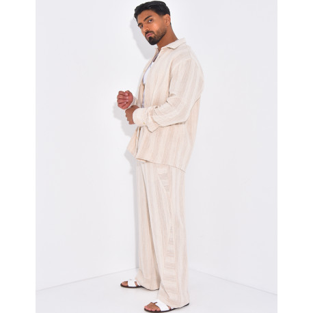Ensemble pantalon et chemise