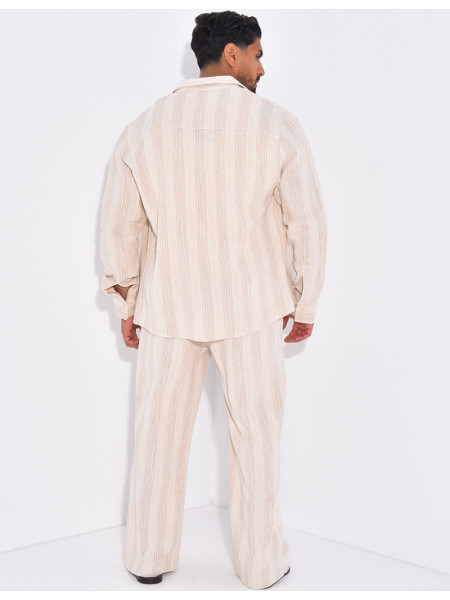 Ensemble pantalon et chemise