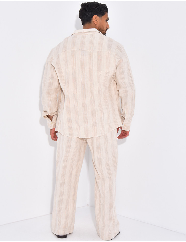 Ensemble pantalon et chemise