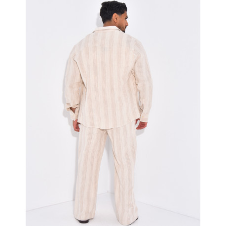 Ensemble pantalon et chemise