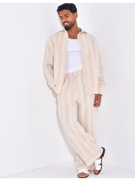 Ensemble pantalon et chemise