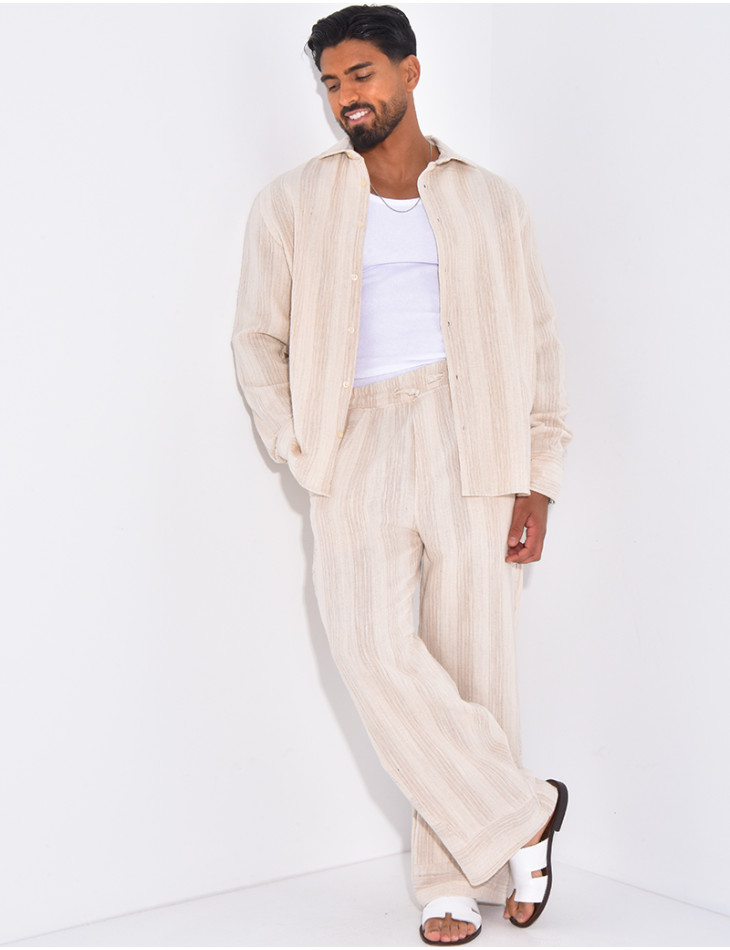 Ensemble pantalon et chemise