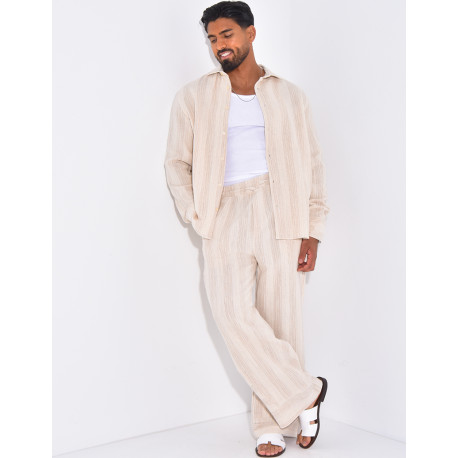 Ensemble pantalon et chemise