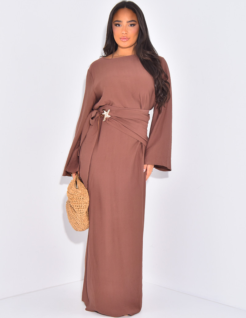 Ensemble jupe à broche...