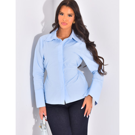 Chemise ample en coton à nouer dans le dos