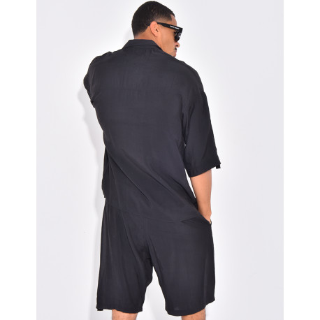 Ensemble fin short et chemise