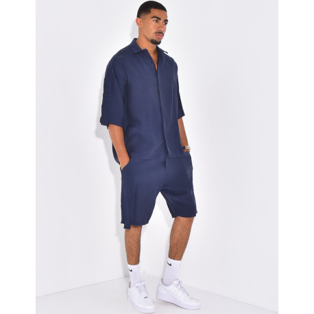 Ensemble fin short et chemise