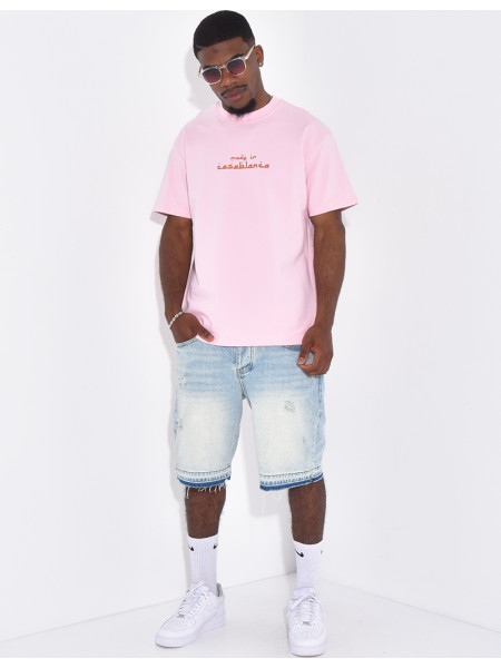 T-shirt "Made in Casablanca"