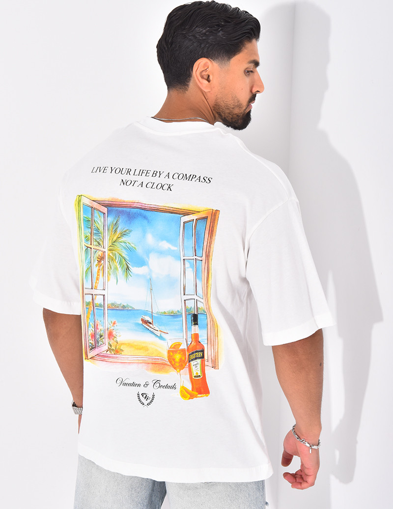 T-shirt "Vacation & Coctails"