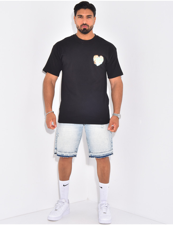 T-shirt "Algérie fière de mes racines"