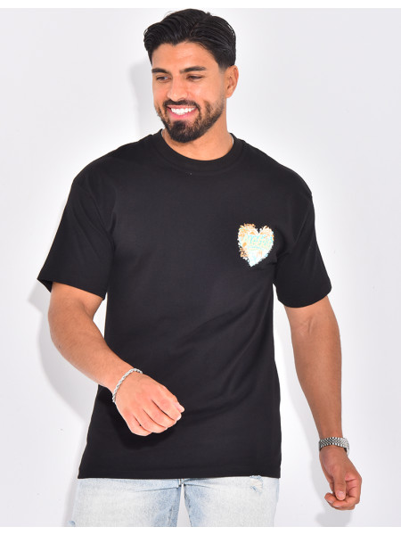 T-shirt "Algérie fière de mes racines"