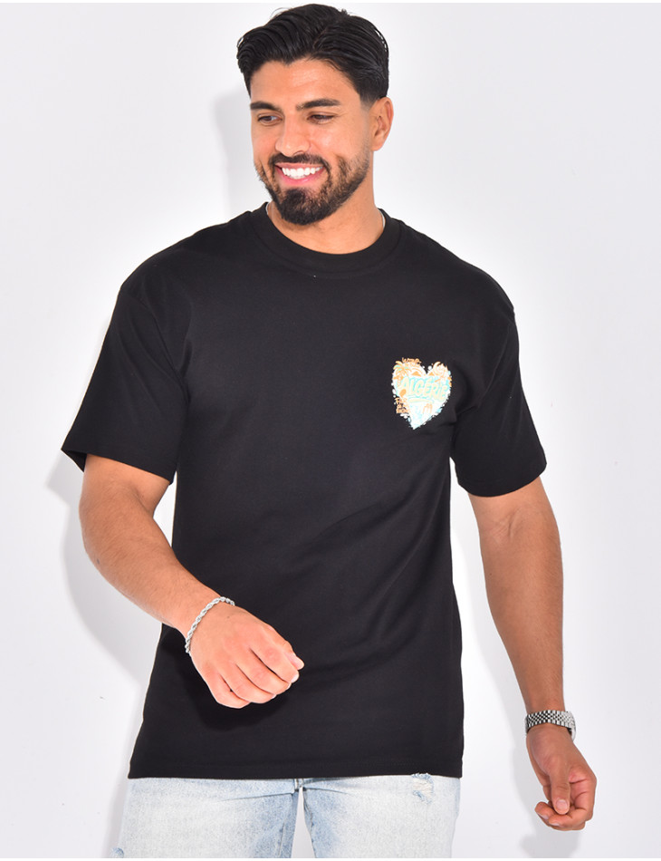 T-shirt "Algérie fière de mes racines"