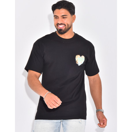T-shirt "Algérie fière de mes racines"