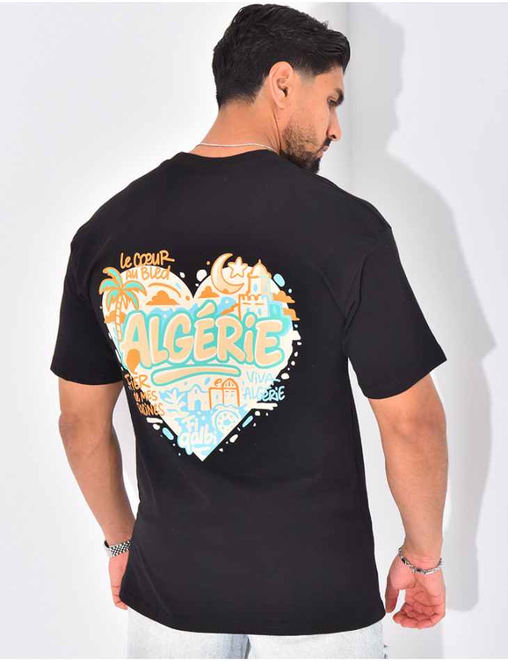 T-shirt "Algérie fière de mes racines"