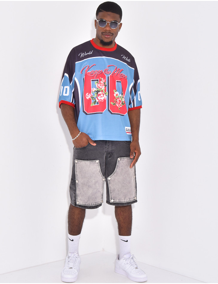 Maillot oversize "Keep the move"