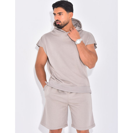 Set aus Top und Shorts