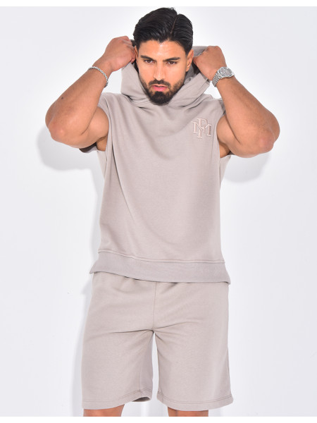 Set aus Top und Shorts