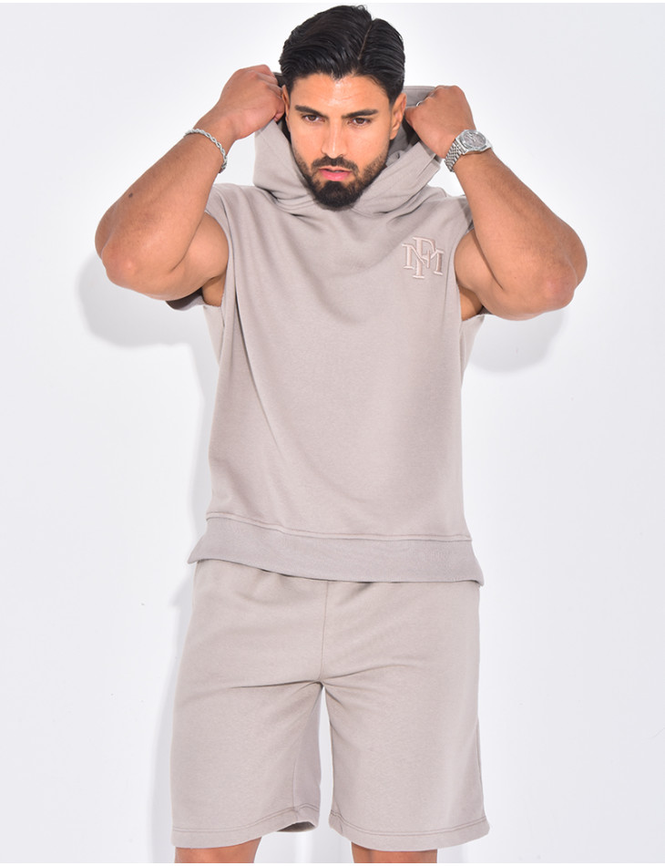 Set aus Top und Shorts