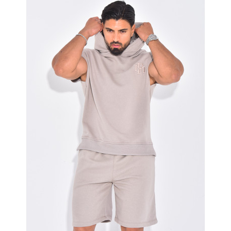 Set aus Top und Shorts