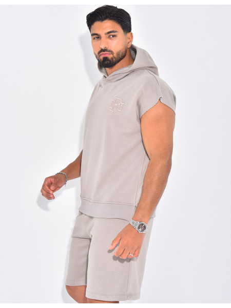 Set aus Top und Shorts