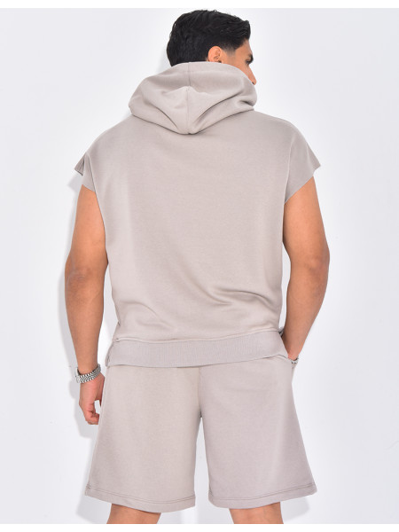 Set aus Top und Shorts