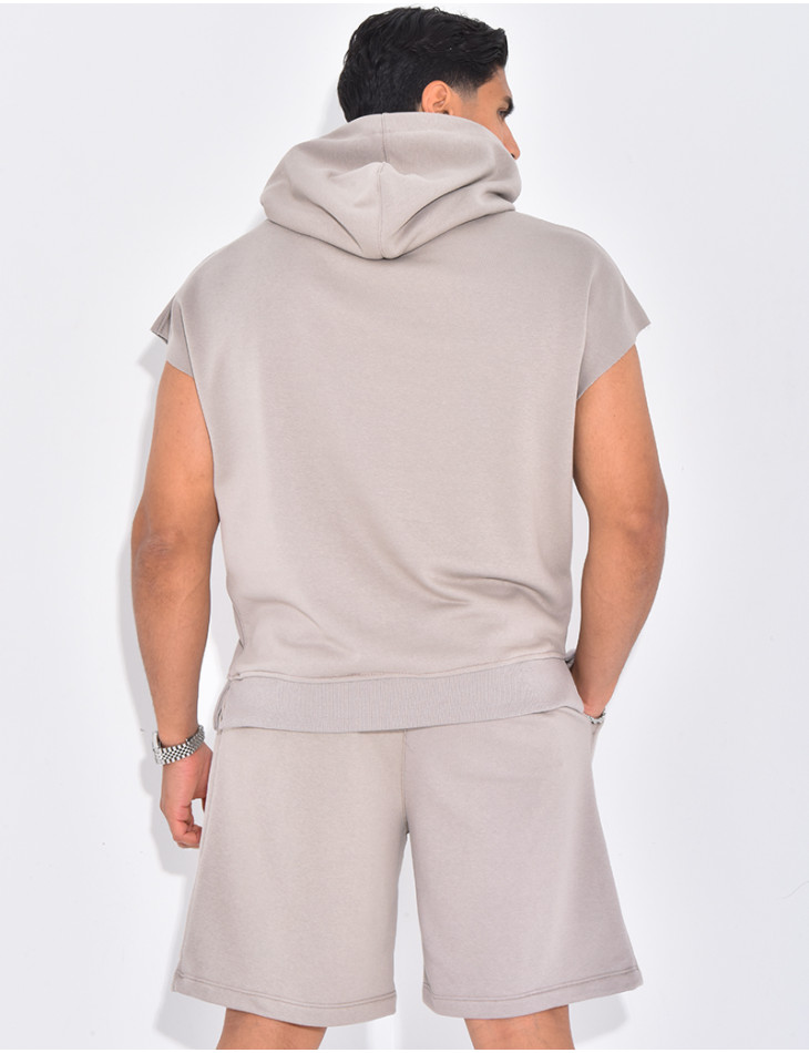 Set aus Top und Shorts