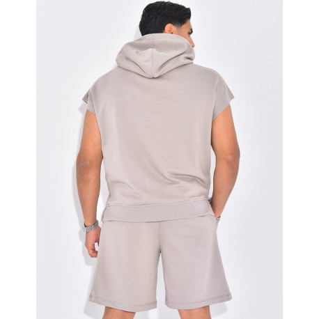 Set aus Top und Shorts