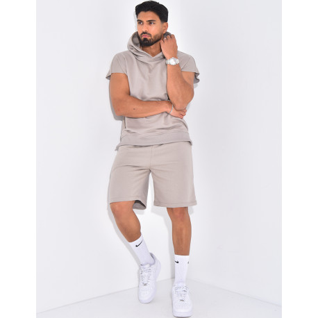 Set aus Top und Shorts