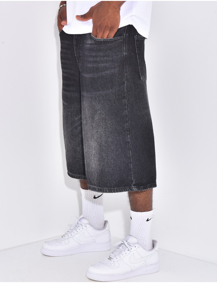 Short en jeans