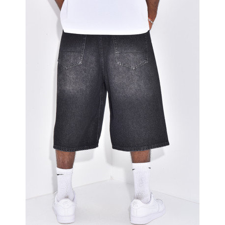 Short en jeans