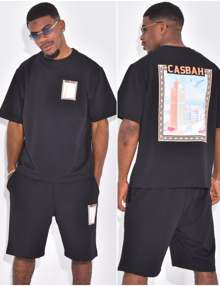 Ensemble short et t-shirt "Casbah"