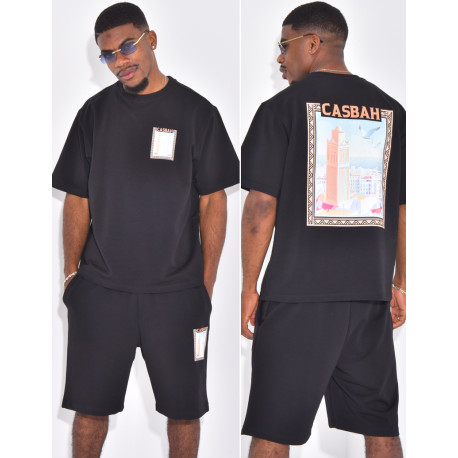 Ensemble short et t-shirt "Casbah"