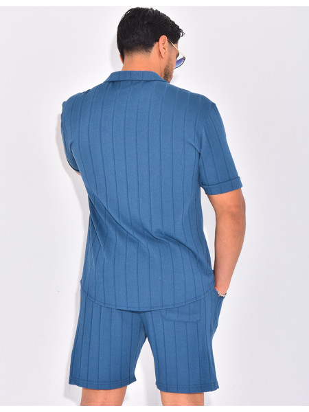 Ensemble short et chemise