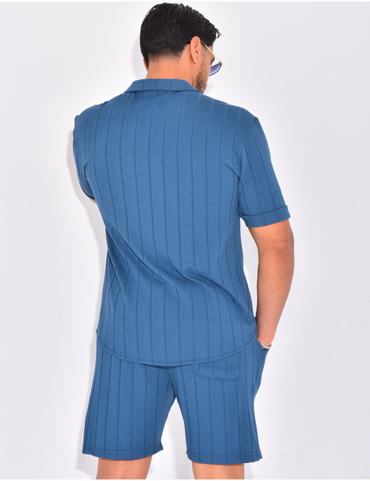 Ensemble short et chemise