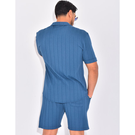 Ensemble short et chemise