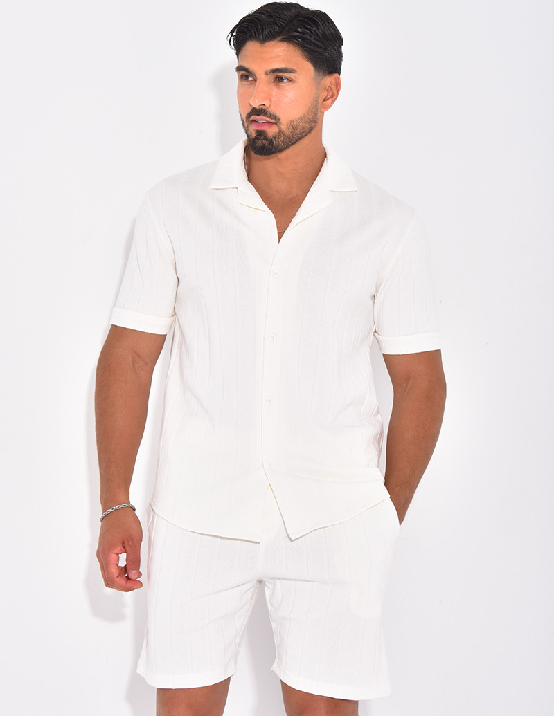 Ensemble short et chemise
