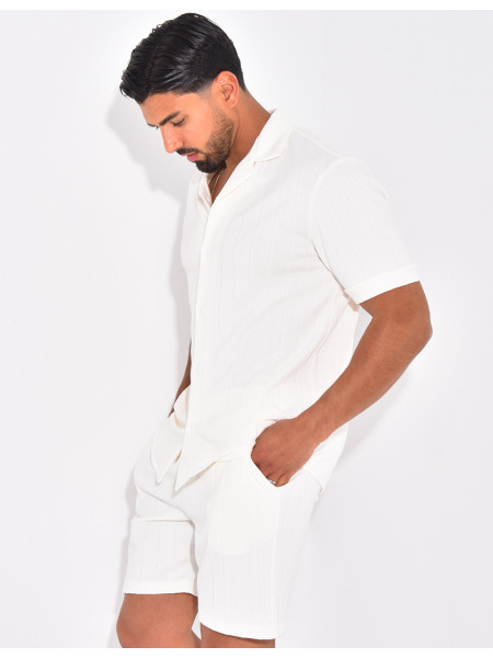Ensemble short et chemise
