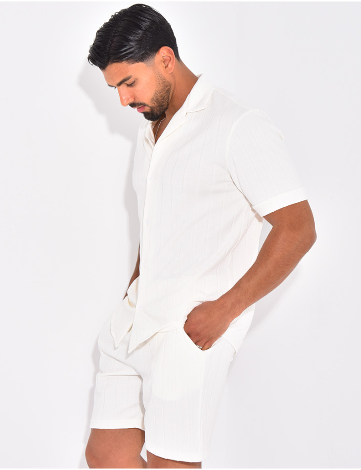 Ensemble short et chemise