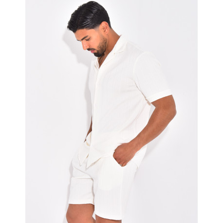 Ensemble short et chemise