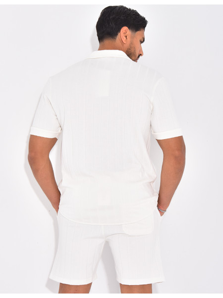 Ensemble short et chemise