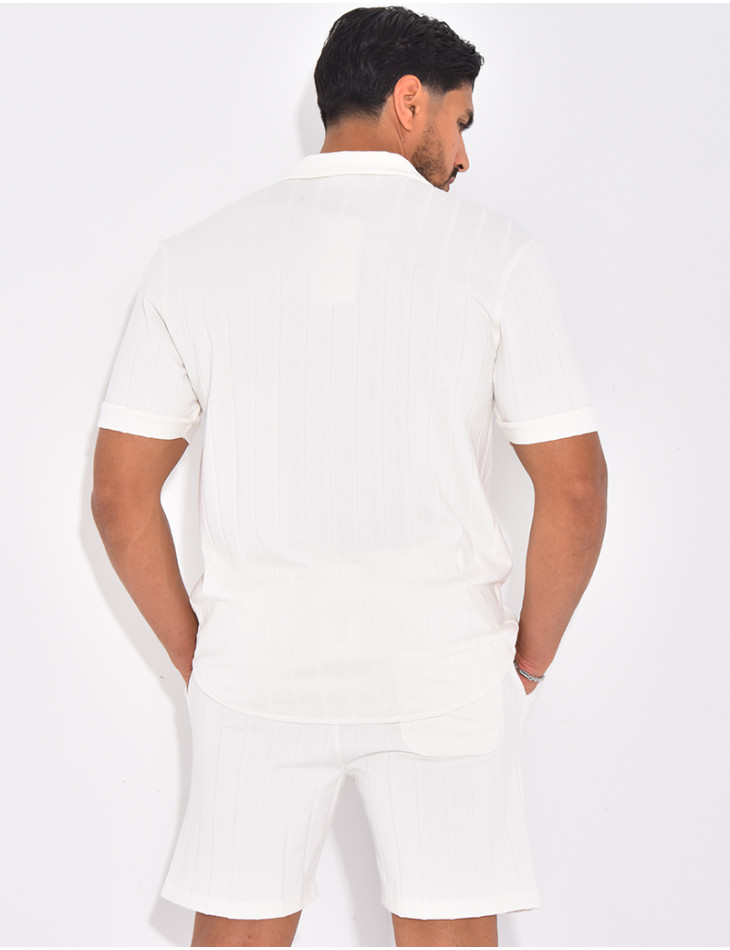 Ensemble short et chemise