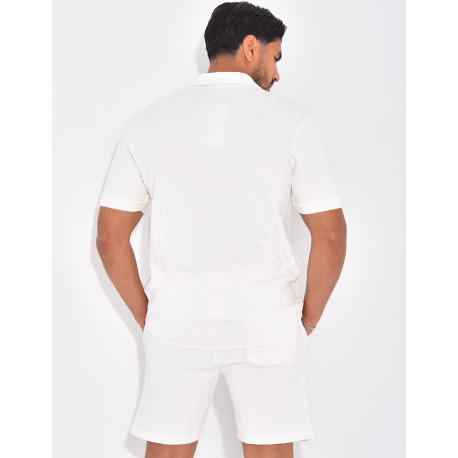 Ensemble short et chemise